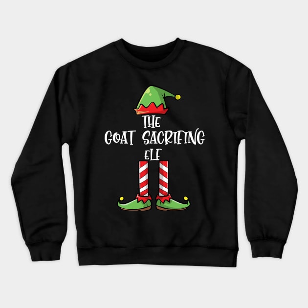 Pastel Goth Christmas Elf Kawaii Gothic Sarcastic Eboy Egirl Crewneck Sweatshirt by TellingTales
